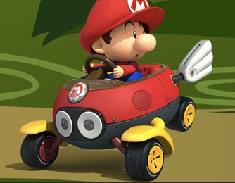 Игра малыш Марио автомобиль головоломка