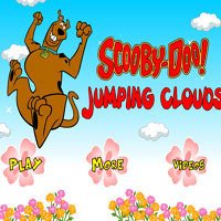 Игра Скуби Ду: прыгает на облаках