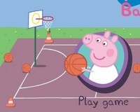 Игра Пеппа свинья баскетбол