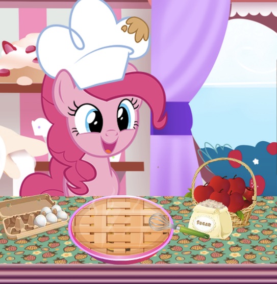 Игра Пинки пай яблочный пирог