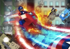Игра Лего Капитан Америка