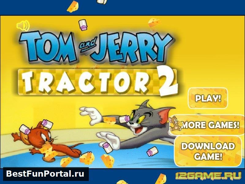 Игра Том и Джерри: Трактор 2