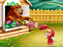 Игра Маша и медведь: на пикнике