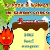 Игра Огонь и Вода в волшебном лесу