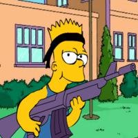 Игра Симпсоны Барт рулез